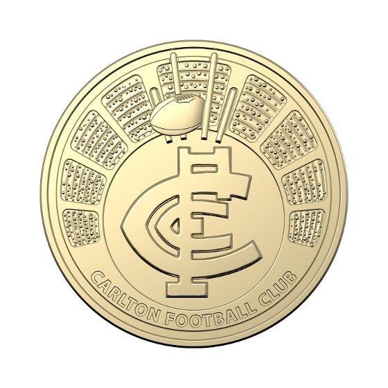 2024 $1 AFL Carlton AlBr UNC - Season 2