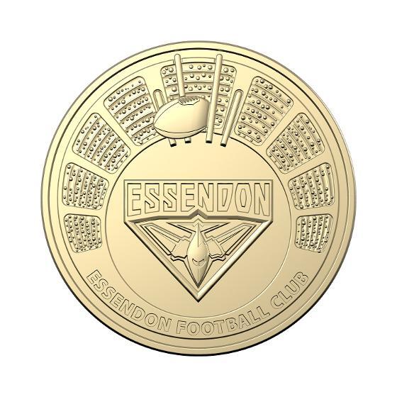 2024 $1 AFL Essendon AlBr UNC - Season 2