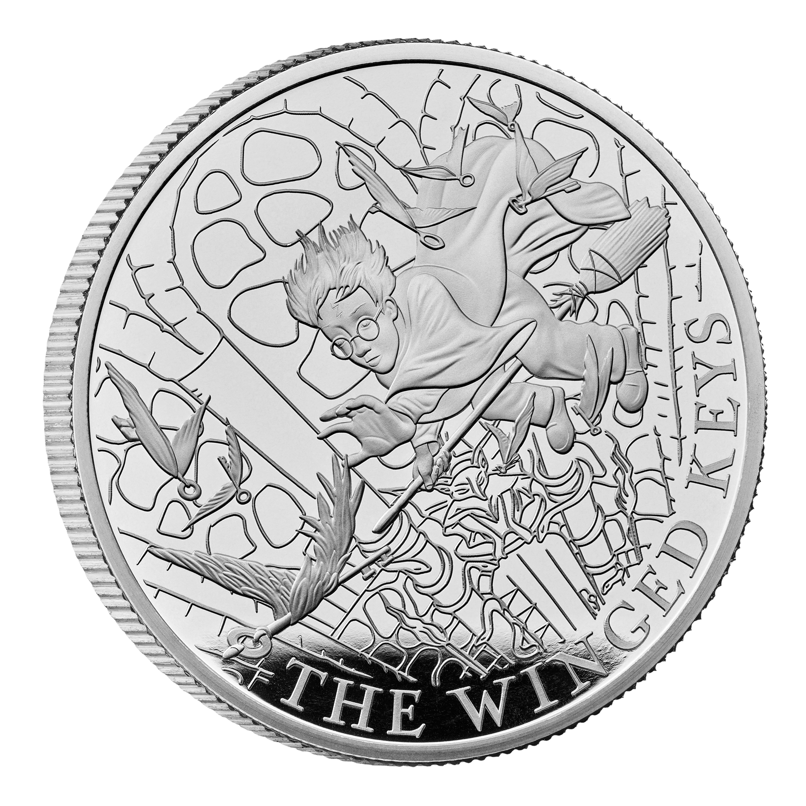 2024 Harry Potter - Winged Keys UK 1oz Silver Proof Coin