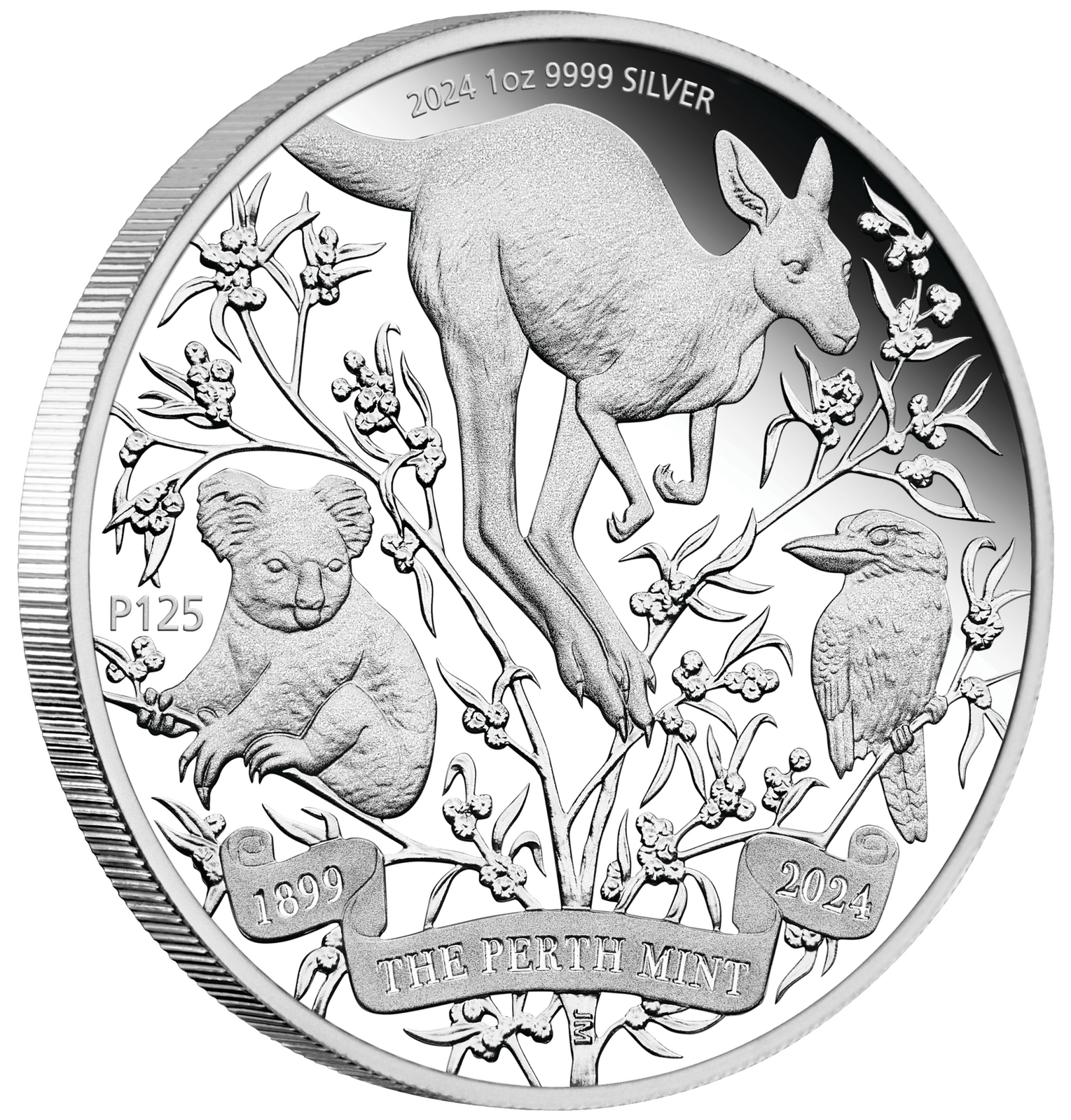 2024 The Perth Mint's 125th Anniversary 1oz Silver Proof Coin