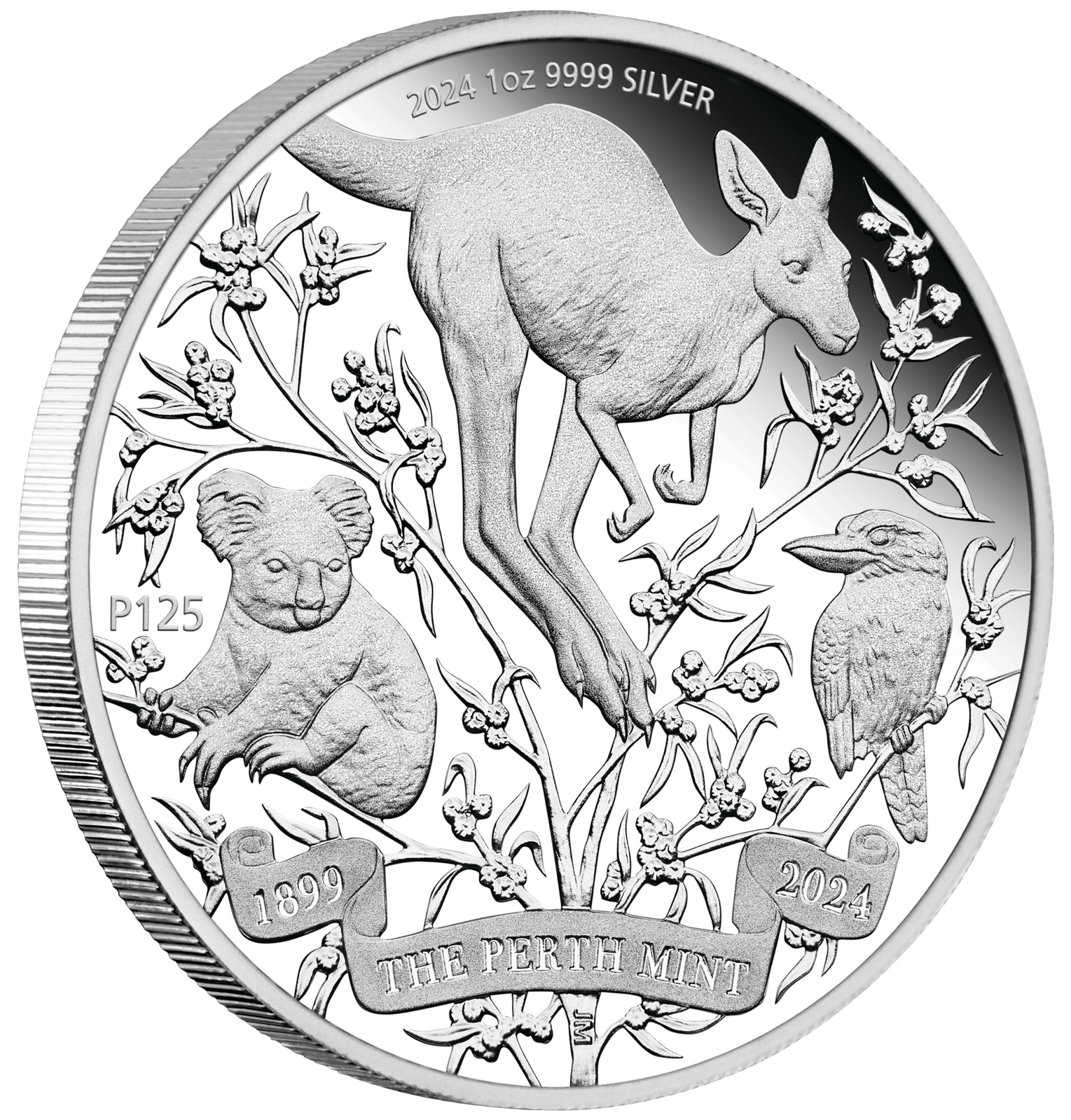 2024 The Perth Mint's 125th Anniversary 1oz Silver Proof Coin