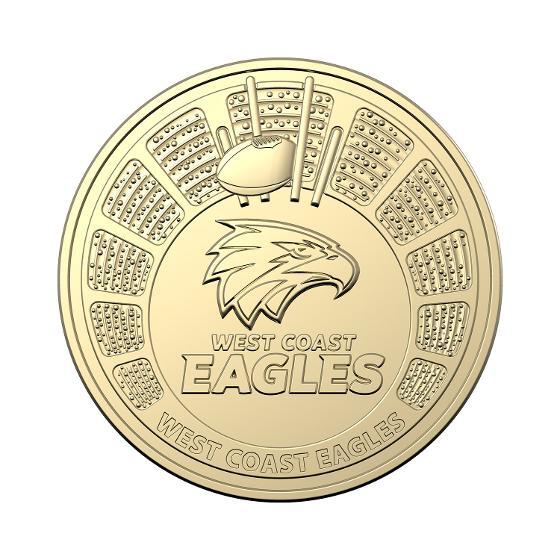 2024 $1 AFL West Coast Eagles AlBr UNC - Season 2