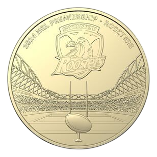 2024 $1 NRL Premiership - Sydney Roosters UNC