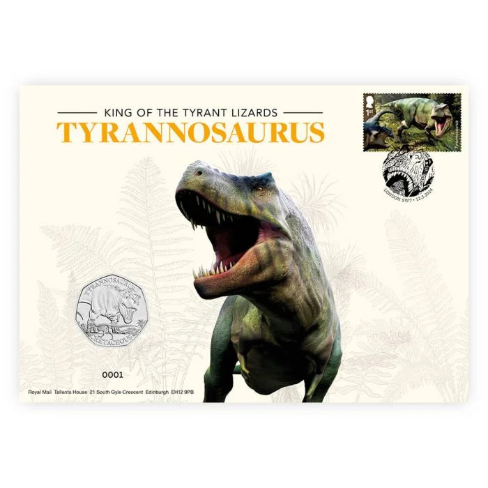  2024 The Age of the Dinosaurs T-Rex Coin Cover