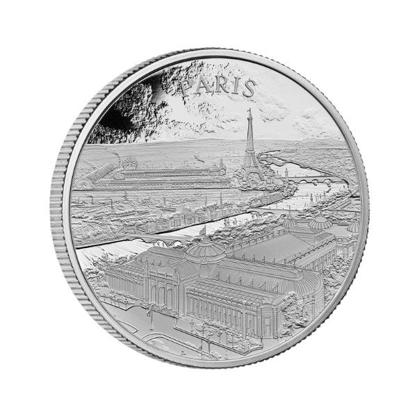 2024 £2 City Views - Paris UK 1oz Silver Proof Coin