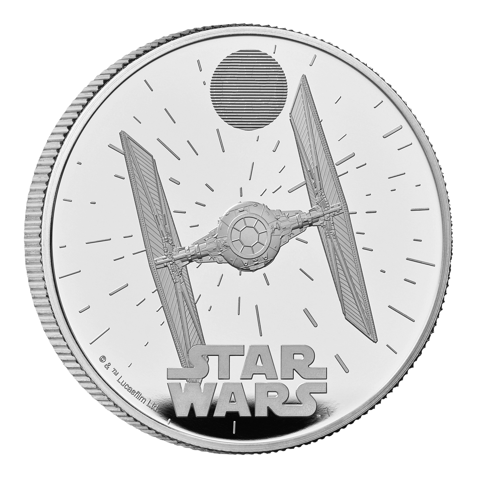 2024 Star Wars TIE Fighter UK 1oz Silver Proof Coin