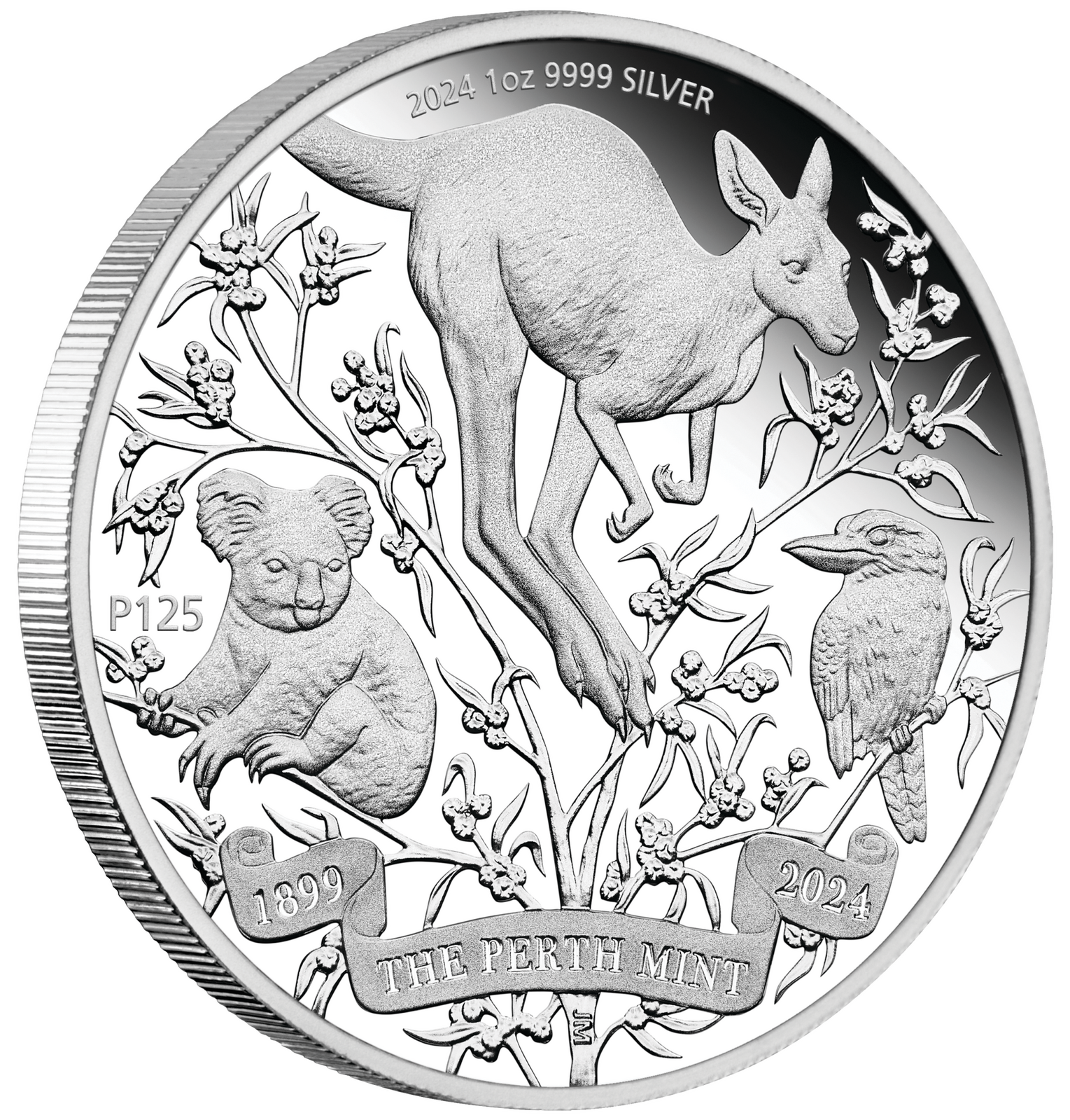 2024 $1 The Perth Mints 125th Anniversary 1oz Silver Typeset