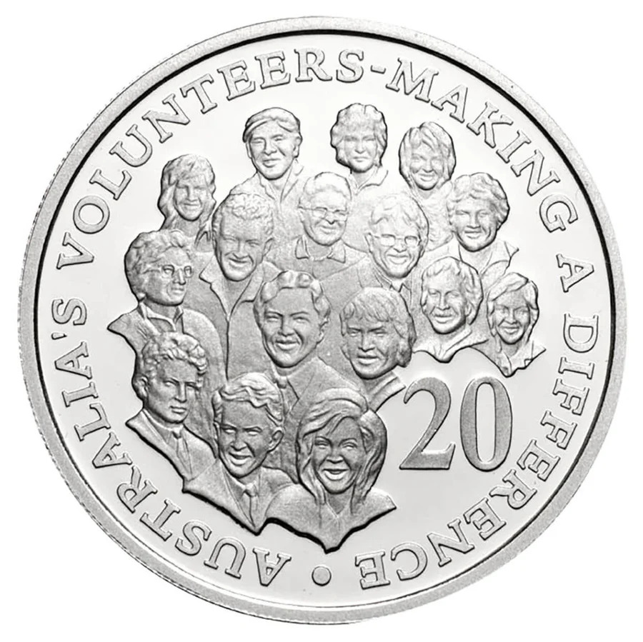 2003 20c Australia's Volunteers Coin Pack 