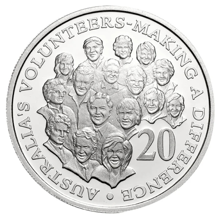 2003 20c Australia's Volunteers Cu-Ni Coin Pack 