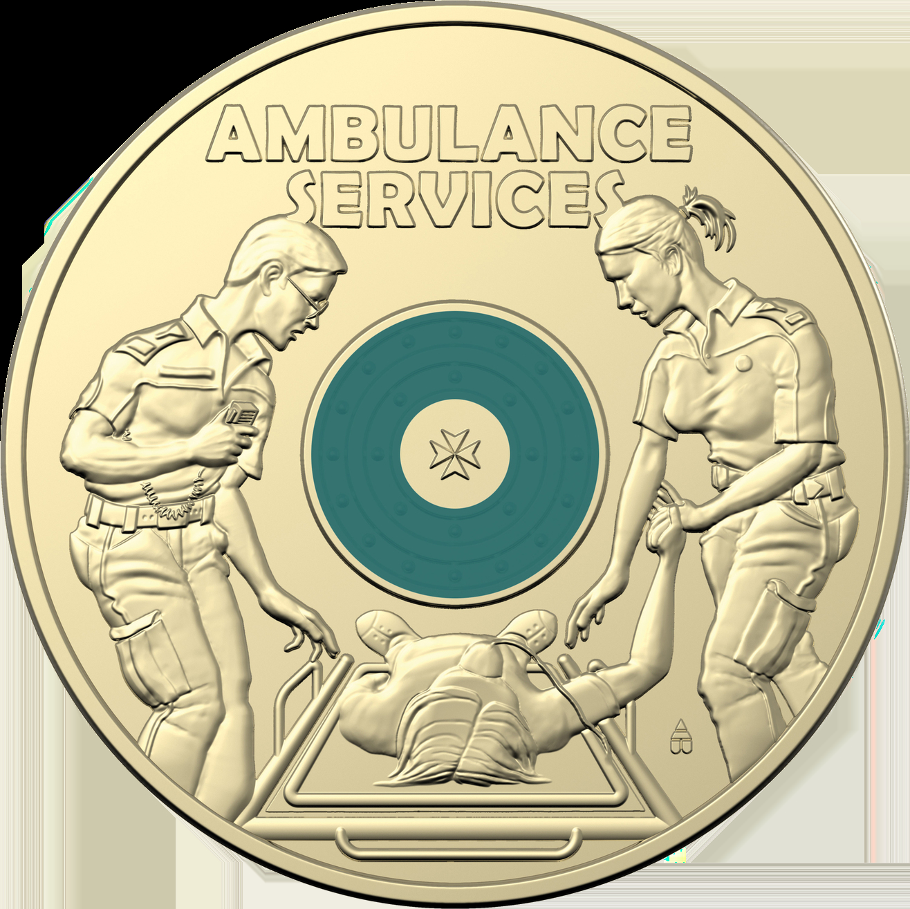 RAM Bag Of 5 x 2021 $2 Ambulance Services Coloured UNC