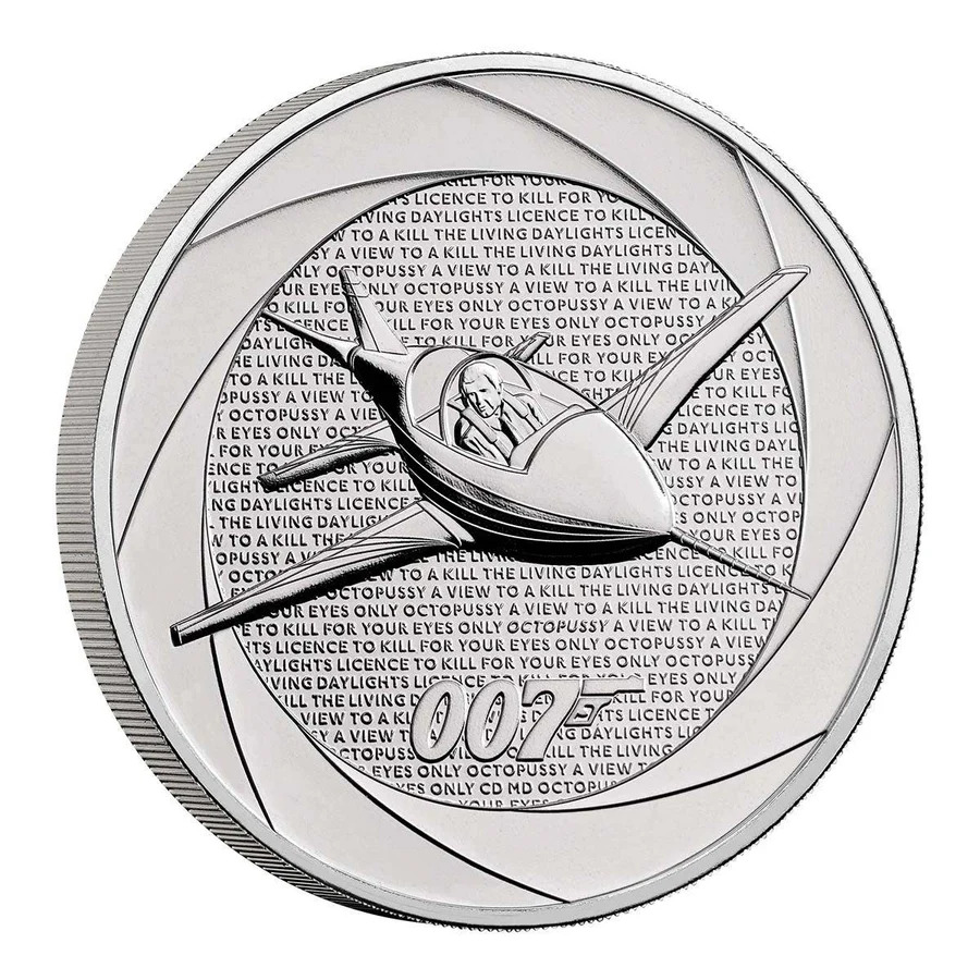2024 £5 Bond Films of the 80s BUNC 