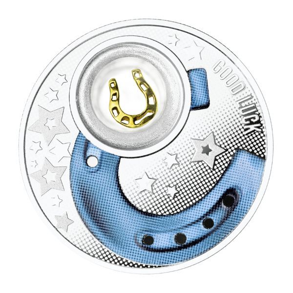 2024 Good Luck Series - Horseshoe Silver Proof Coin