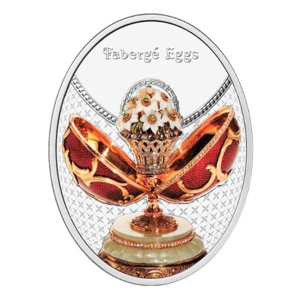 2024 Faberge Series - The Spring Flowers Egg 16.81g Silver Coin