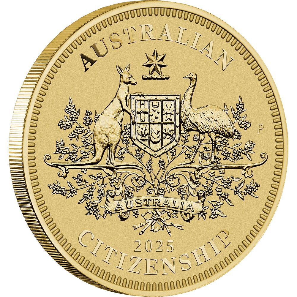 2025 $1 Australian Citizenship Coin in Card