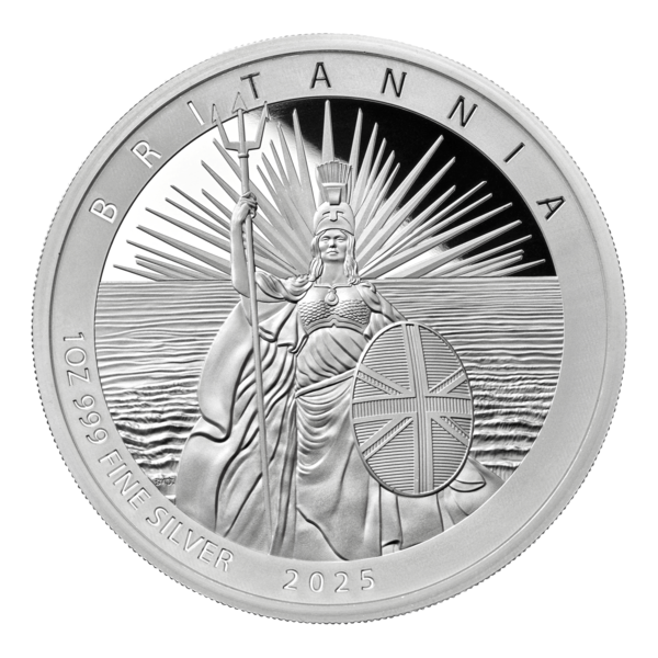 2025 £2 Britannia 1oz Silver Proof  Coin