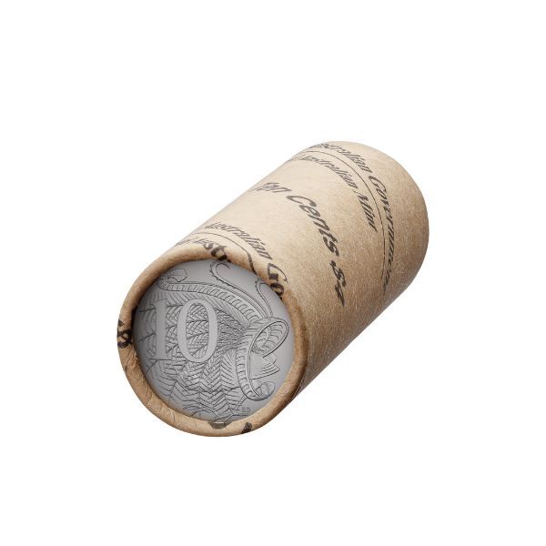 2025 10c King Charles III Circulated Non-Premium Coin Roll