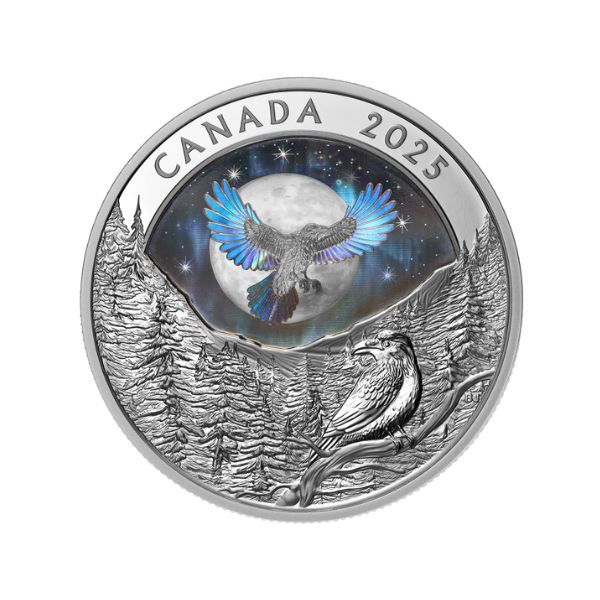 2025 $20 Raven - Moon Sky Fine Silver Coin