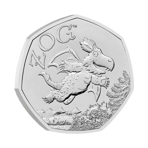 2025 50p Zog Brilliant Uncirculated Coin