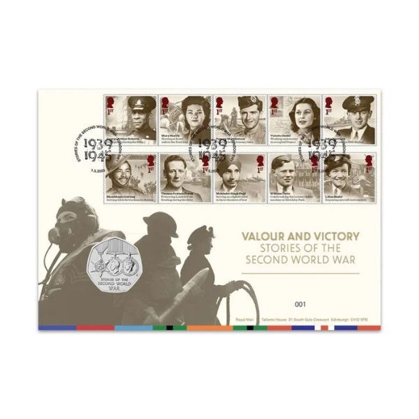 2025 Valour and Victory - Stories of The WWII Brilliant Uncirculated Coin Cover