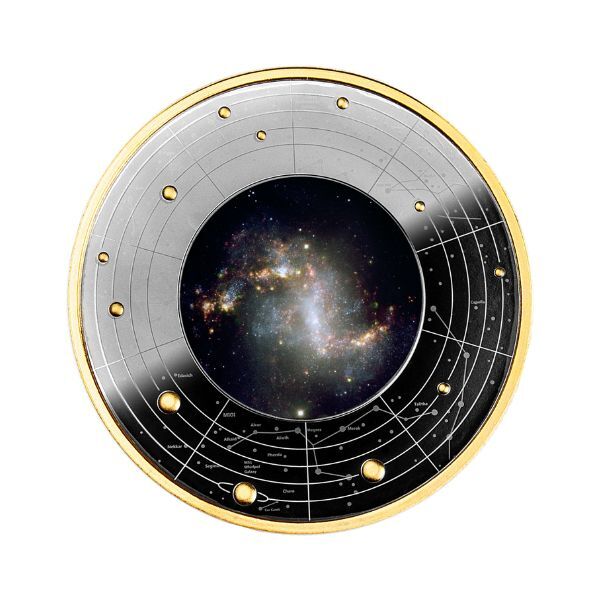 2024 Galaxies Series - The Topsy Turvy Galaxy 17.50g Silver Coin
