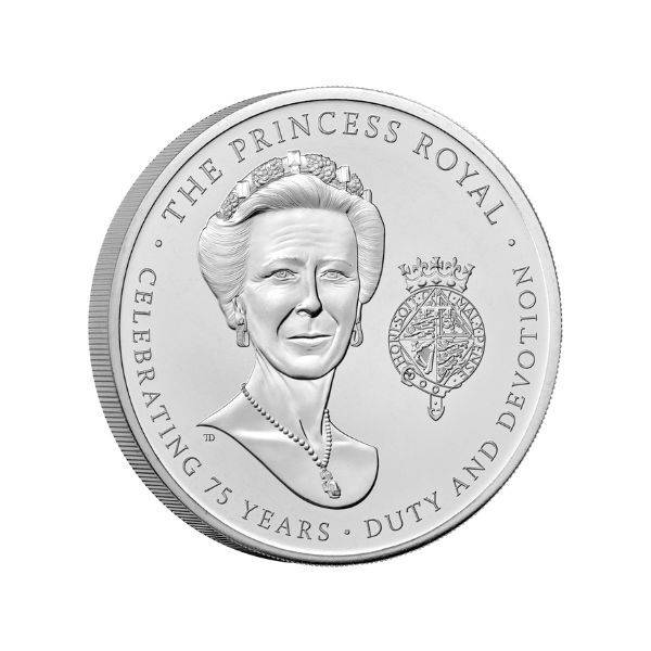 2025 £5 The 75th Birthday of HRH The Princess Royal Base Metal Pack
