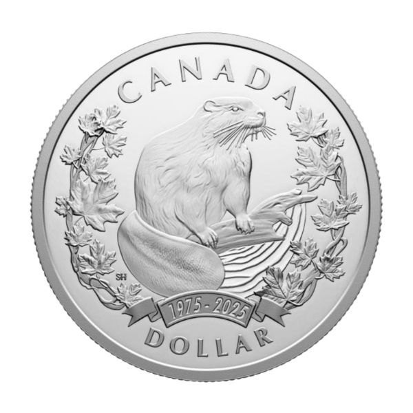 2025 50th Anniversary of the Beaver as an Official Symbol Special Edition Silver Proof Dollar