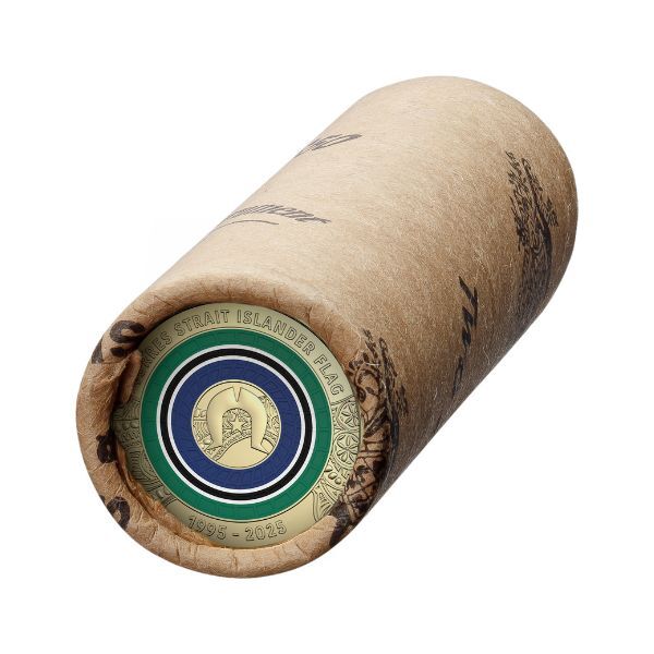 2025 $2 30th Anniversary of the Torres Strait Coloured Circulated Premium Coin  Roll