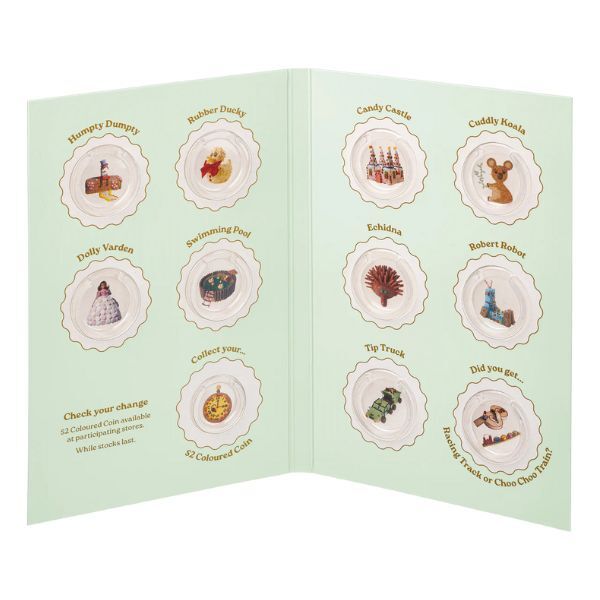 2025 $1 Australian Women's Weekly Birthday Cake Ten Coin Collection