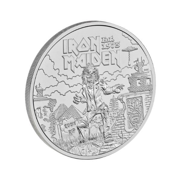 2025 Iron Maiden  Brilliant Uncirculated Coin