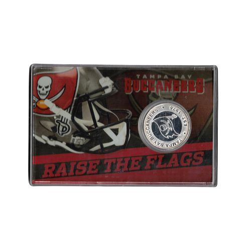 2025 NFL Tampa Bay Buccaneers - Raise The Flags Silver Plated Collectible Medallion