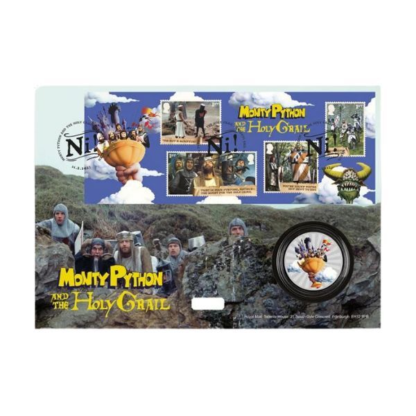 2025 Monty Python and The Holy Grail Medal Cover 