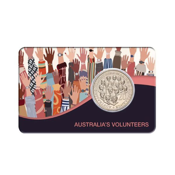 2003 20c Australia Volunteers Cupro-Nickel Uncirculated Coin Pack 