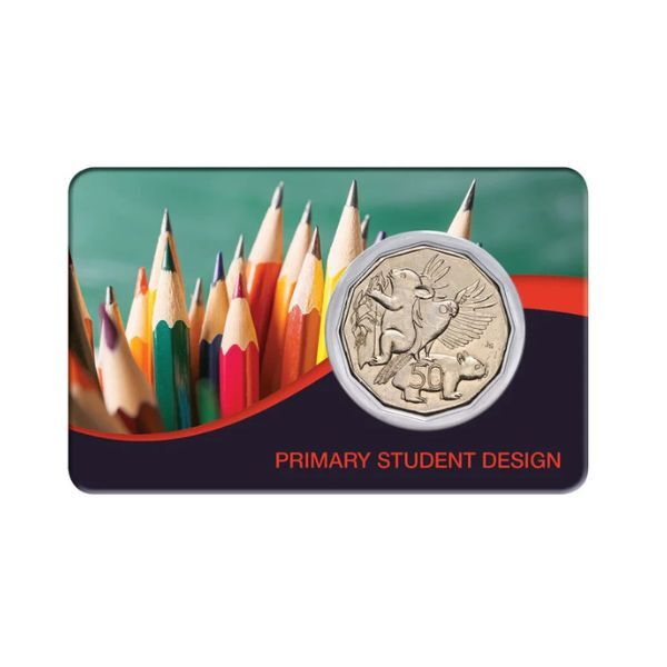 2004 50c Australia Student Design  Cupro-Nickel Uncirculated Coin Pack