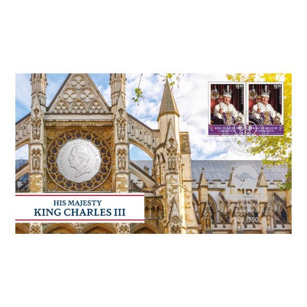 2025 Hobart Money Expo 50c His Majesty King Charles III PNC