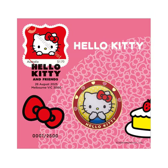 2025 Hello Kitty Medallion Cover