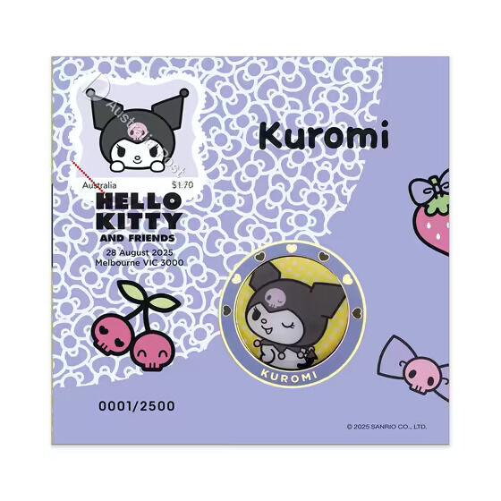2025 Kuromi Medallion Cover 