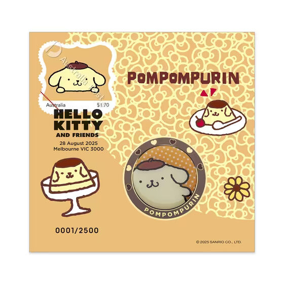 2025 Pompompurin Medallion Cover 