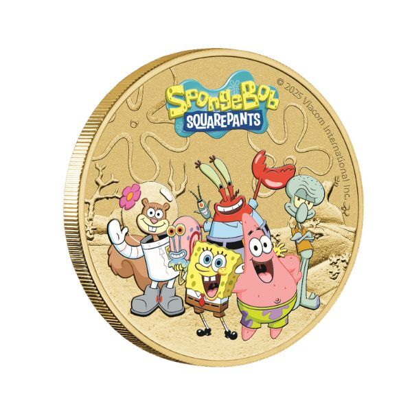 2025 $1 SpongeBob & Friends Collector Coin in Card