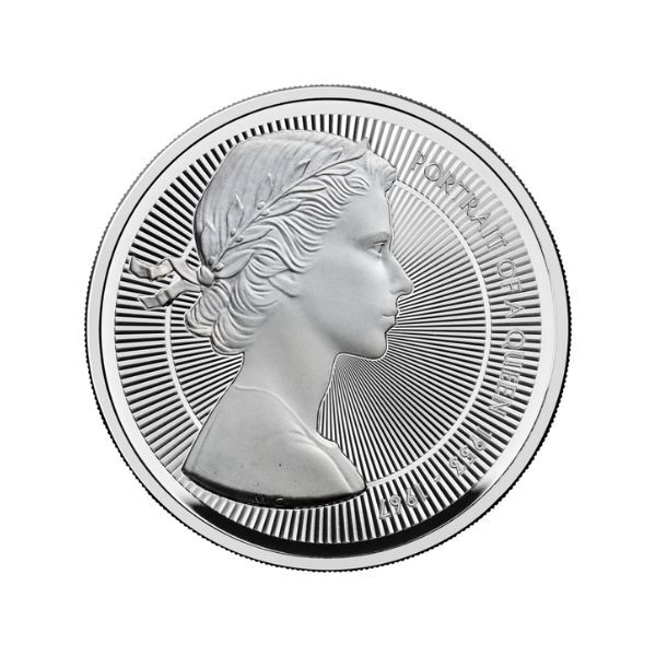 2025 £5 Portraits of Queen Elizabeth II - Mary Gillick Silver Proof Coin