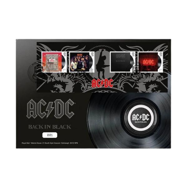 2025 AC/DC Back in Black Medal Cover