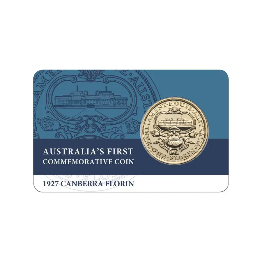 1927 Gold-plated Canberra Florin Pack