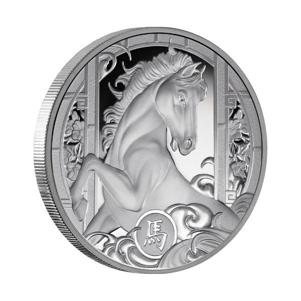 2026 $1 Lunar Year of the Horse 1 Oz Silver Proof Coin