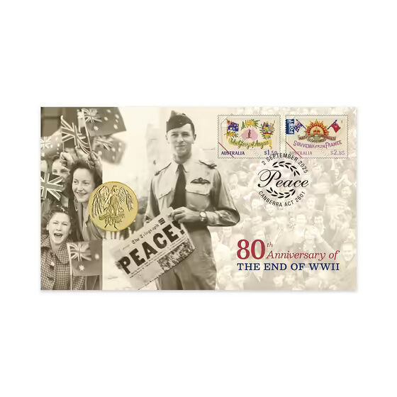 2025 $1 80th Anniversary End of WWII PNC