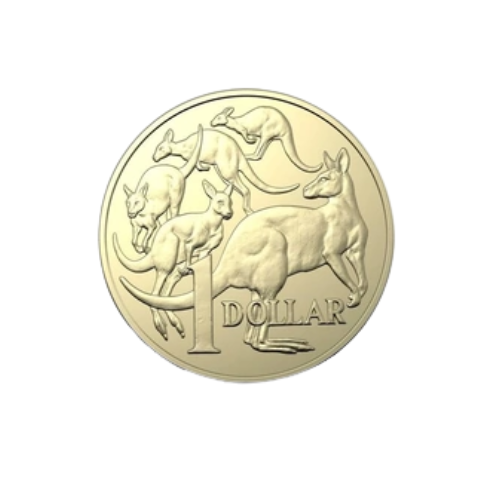 2020 $1 Jody Clarke Effigy Mob Of Roos Royal Australian Mint Logo Bag