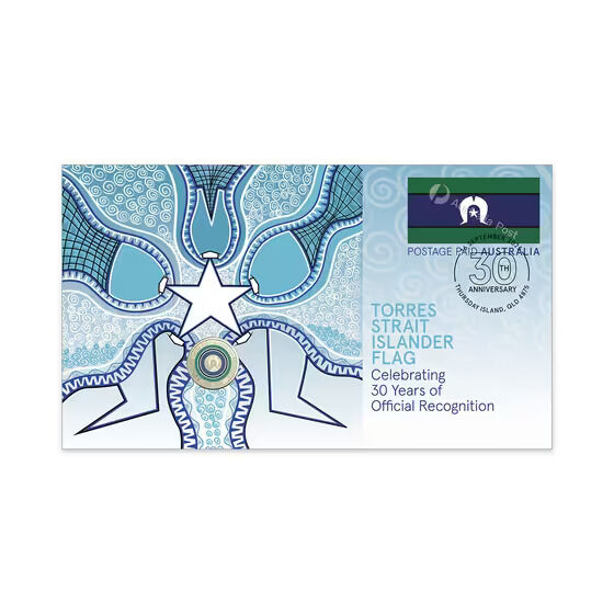 2025 $2 30th Anniversary of Torres Strait Islander Flag PNC
