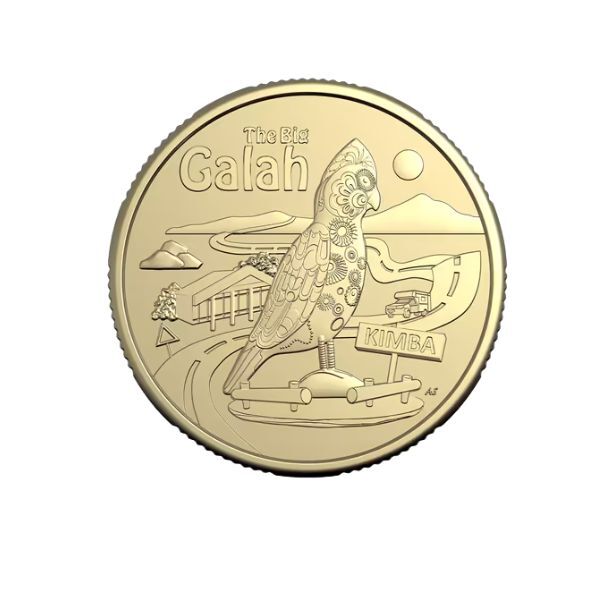 2025 $1The Big Galah - Aussie 2 Big Things Coin In Card