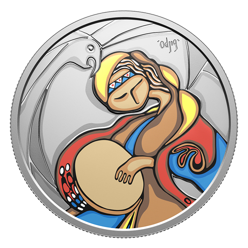 2025 $20 Celebrating the Life and Art of Daphne Odjig 31.39g Fine Silver Coin
