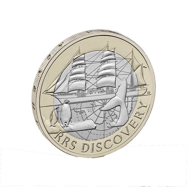2025 £2 RRS Discovery Brilliant Uncirculated Coin