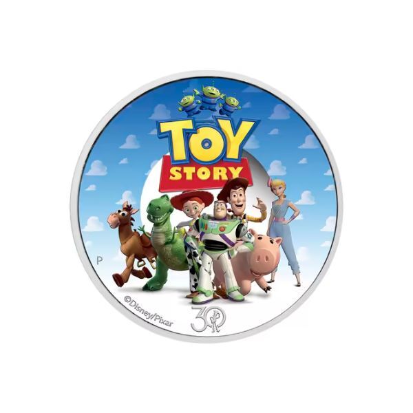 2025 Toy Story 1/2 Oz Coloured Silver Coin 