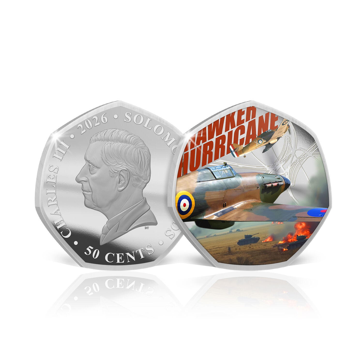 2026 Hawker Hurricane 90th Anniversary Silver Plated Brilliant Uncirculated Coin
